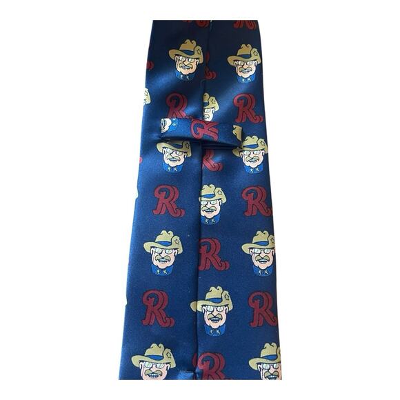 Frisco RoughRiders Minor League Baseball MILB Swinging Teddy Mens Neck Tie - Picture 4 of 5